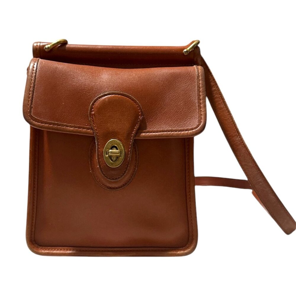 Vintage Coach Murphy Crossbody Bag #9930 in British Tan